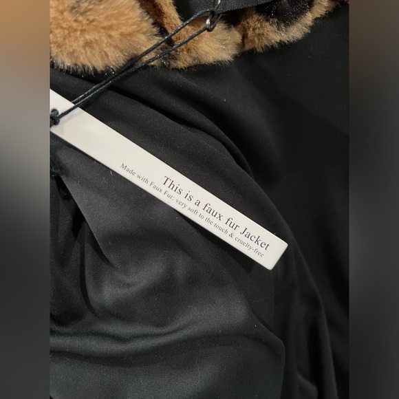 Faux Fur Leopard Coat - Picture 7 of 7